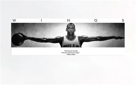 michael jordan wings poster original|More.